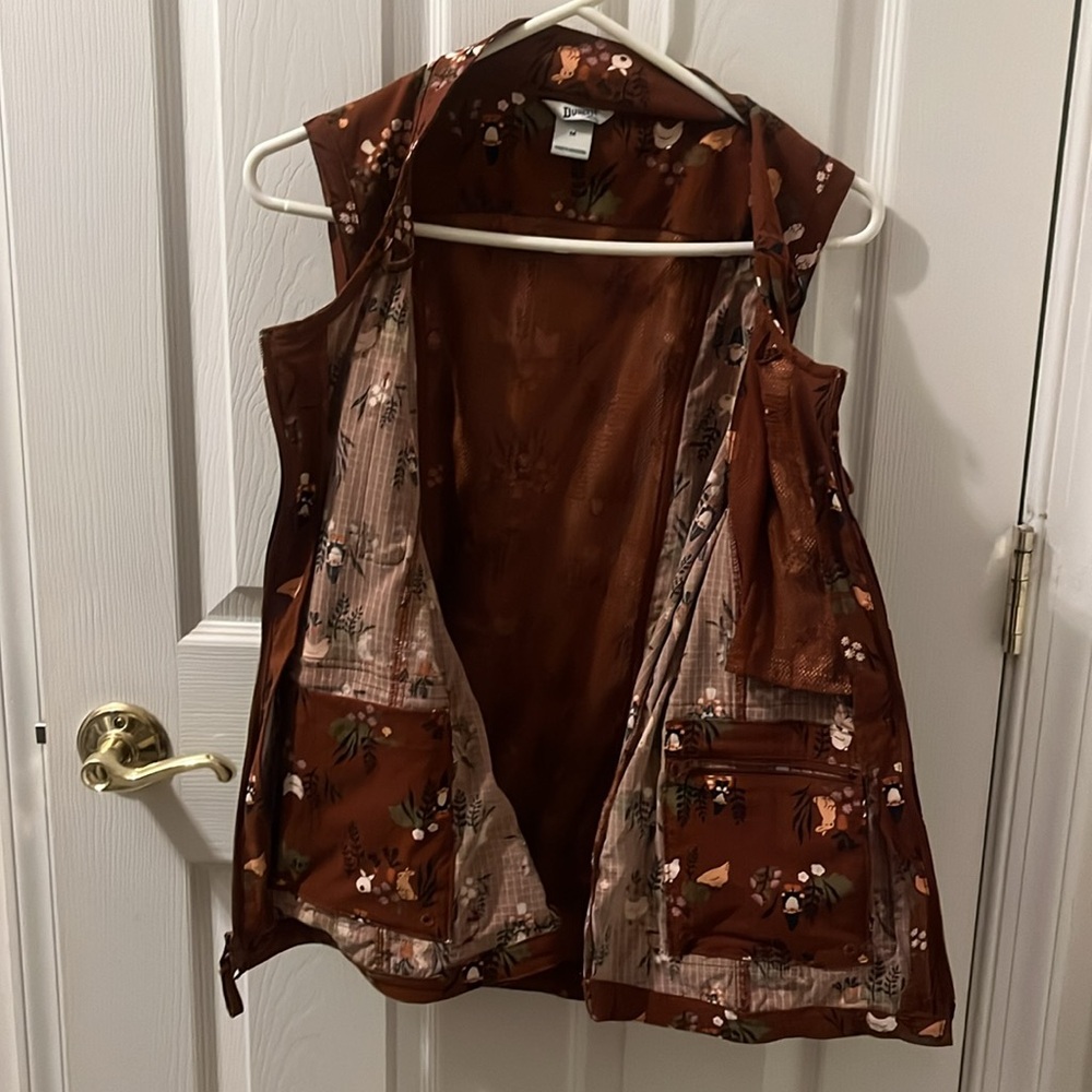 DULUTH TRADING Women's Heirloom Gardening Vest gnomes medium - Picture 4 of 4